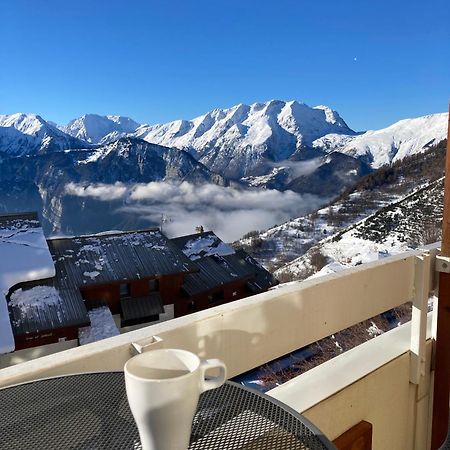 Sunny Studio 25 M2 Mountain View Balcony In Alpe D Huez District Eclose Alpe d'Huez Exterior foto