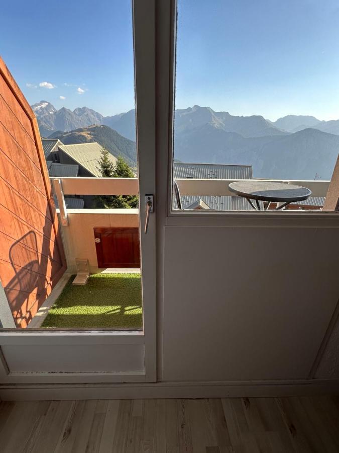 Sunny Studio 25 M2 Mountain View Balcony In Alpe D Huez District Eclose Alpe d'Huez Exterior foto